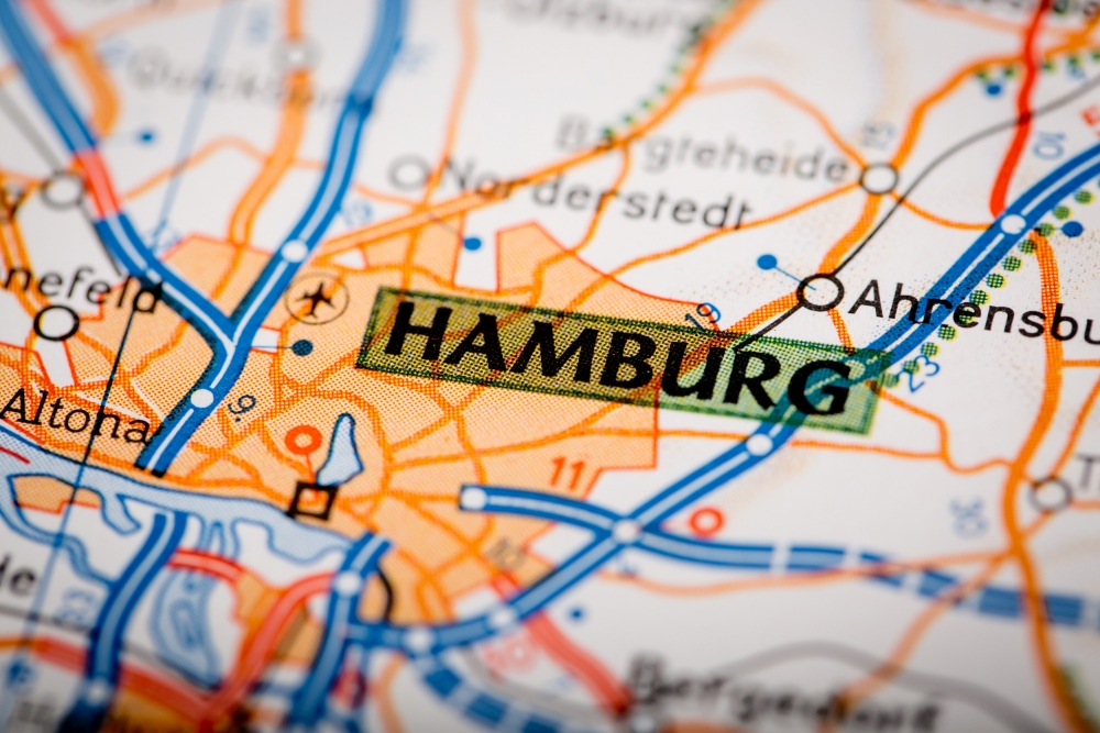Hamburg map