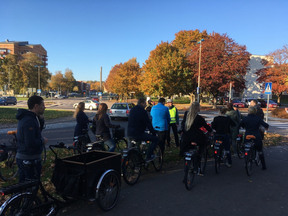 Cycling in Växjö